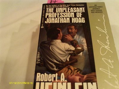 Book cover for "The Unpleasant Profession of Jonathan Hoag" by Robert A Heinlein