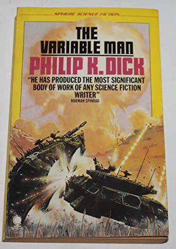 Book cover for "The Variable Man and Other Stories" by Philip K Dick