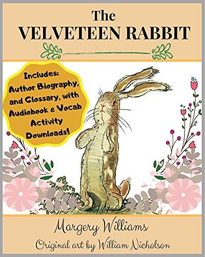 Book cover for "The Velveteen Rabbit" by William Nicholson