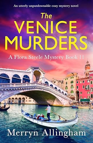 Book cover for "The Venice Murders" by Merryn Allingham
