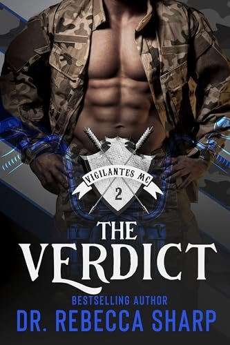 Book cover for "The Verdict" by Dr Rebecca Sharp