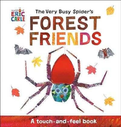 Book cover for "The Very Busy Spider's Forest Friends" by Eric Carle