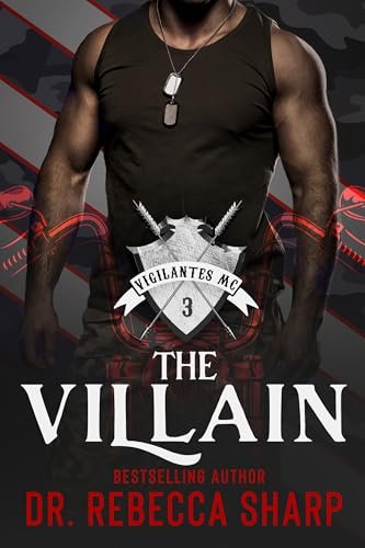 Book cover for "The Villain" by Dr Rebecca Sharp