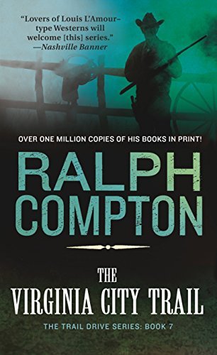 Book cover for "The Virginia City Trail" by Ralph Compton