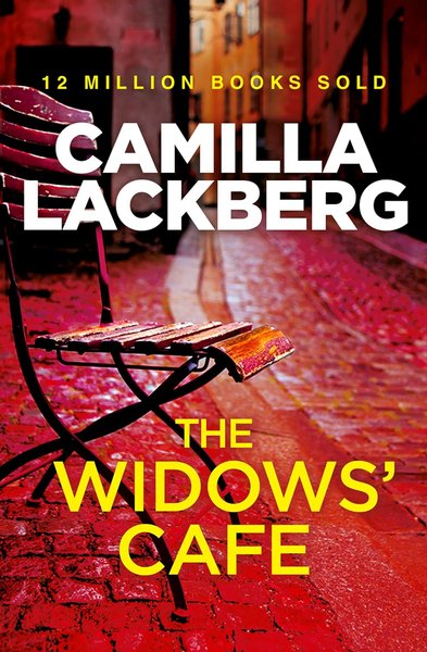 Book cover for "The Widows’ Cafe" by Camilla Läckberg