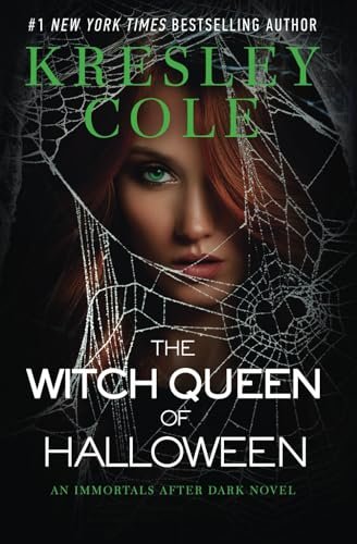 Book cover for "The Witch Queen of Halloween" by Kresley Cole