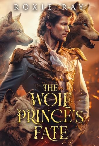 Book cover for "The Wolf Prince's Fate" by Roxie Ray