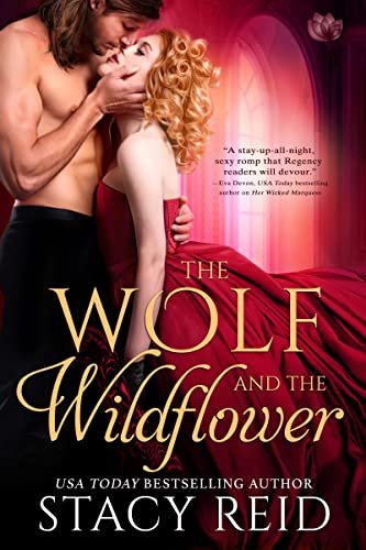 Book cover for "The Wolf and the Wildflower" by Stacy Reid