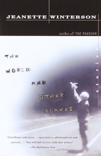 Book cover for "The World and Other Places" by Jeanette Winterson