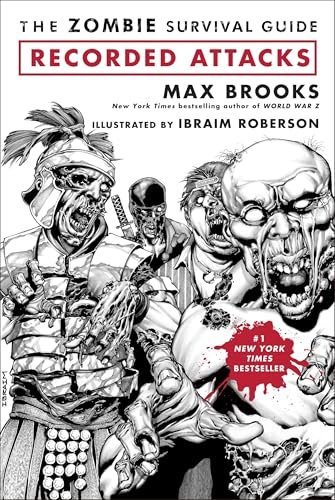 Book cover for "The Zombie Survival Guide: Recorded Attacks" by Max Brooks