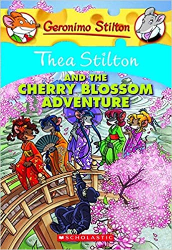Book cover for "Thea Stilton and the Cherry Blossom Adventure" by Thea Stilton