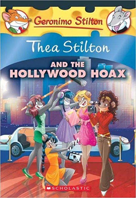 Book cover for "Thea Stilton and the Hollywood Hoax" by Thea Stilton