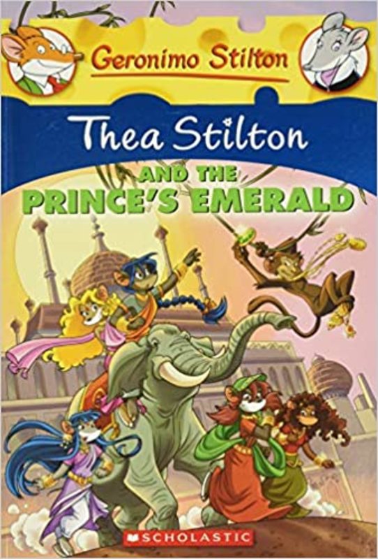 Book cover for "Thea Stilton and the Prince's Emerald" by Thea Stilton