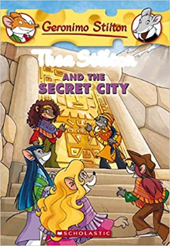 Book cover for "Thea Stilton and the Secret City" by Thea Stilton