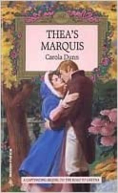 Book cover for "Thea's Marquis" by Carola Dunn