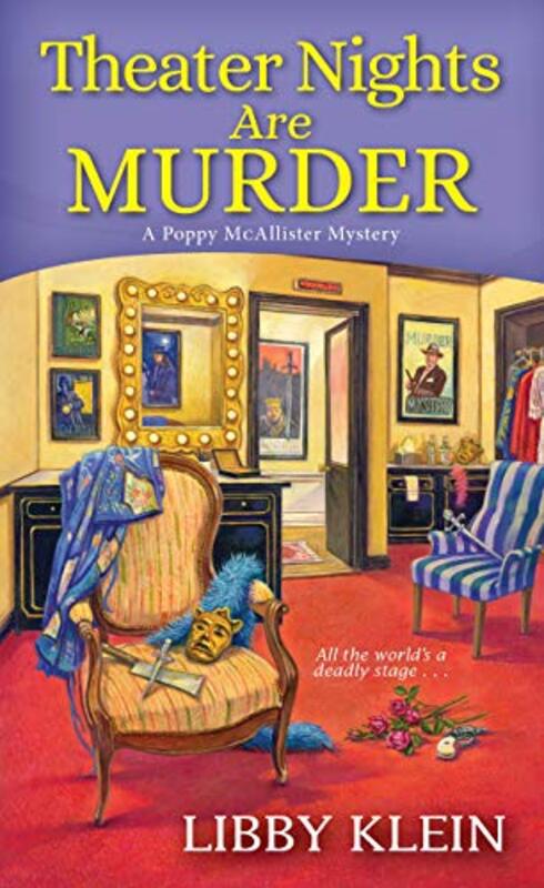 Book cover for "Theater Nights Are Murder" by Libby Klein