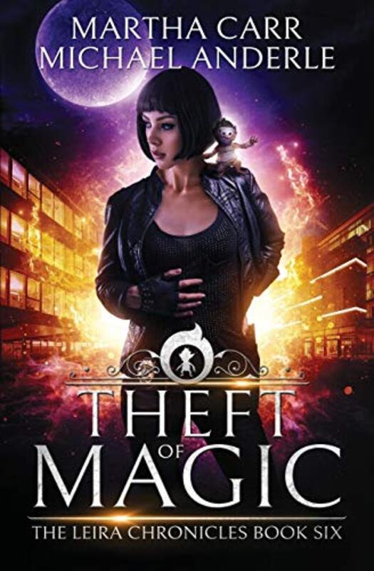 Book cover for "Theft of Magic" by Martha Carr