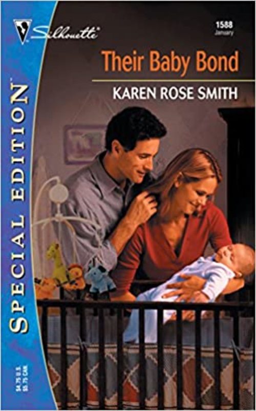 Book cover for "Their Baby Bond" by Karen Rose Smith
