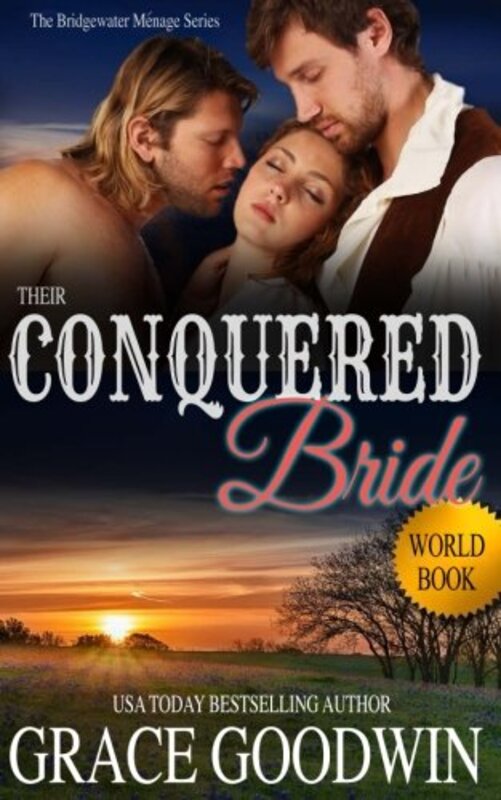 Book cover for "Their Conquered Bride" by Grace Goodwin