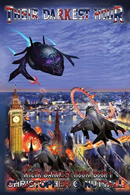Book cover for "Their Darkest Hour" by Christopher G Nuttall