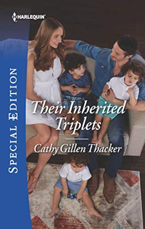 Book cover for "Their Inherited Triplets" by Cathy Gillen Thacker