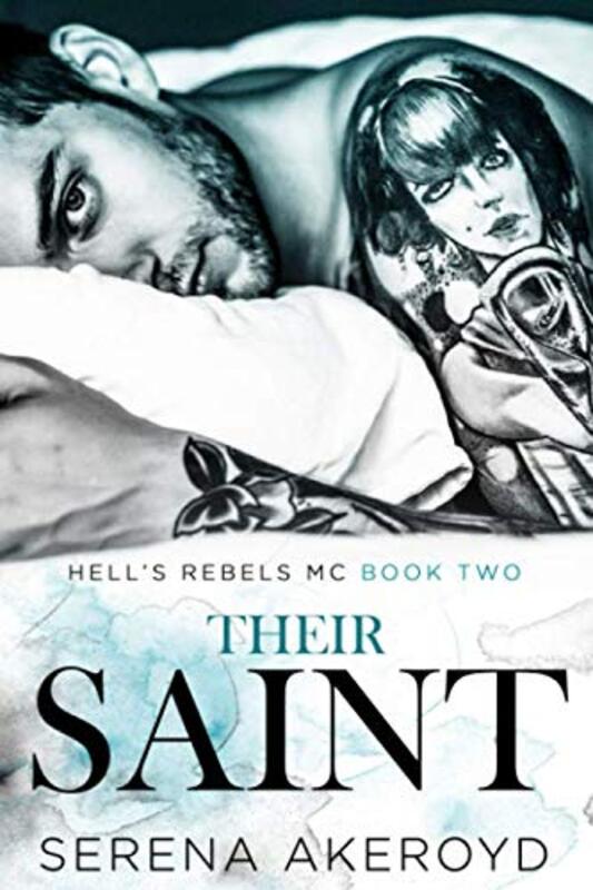 Book cover for "Their Saint" by Serena Akeroyd