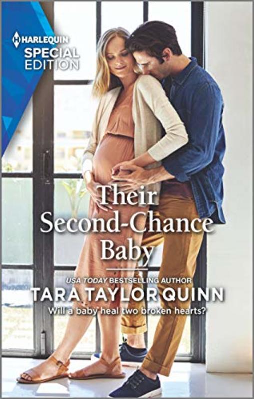 Book cover for "Their Second-Chance Baby" by Tara Taylor Quinn