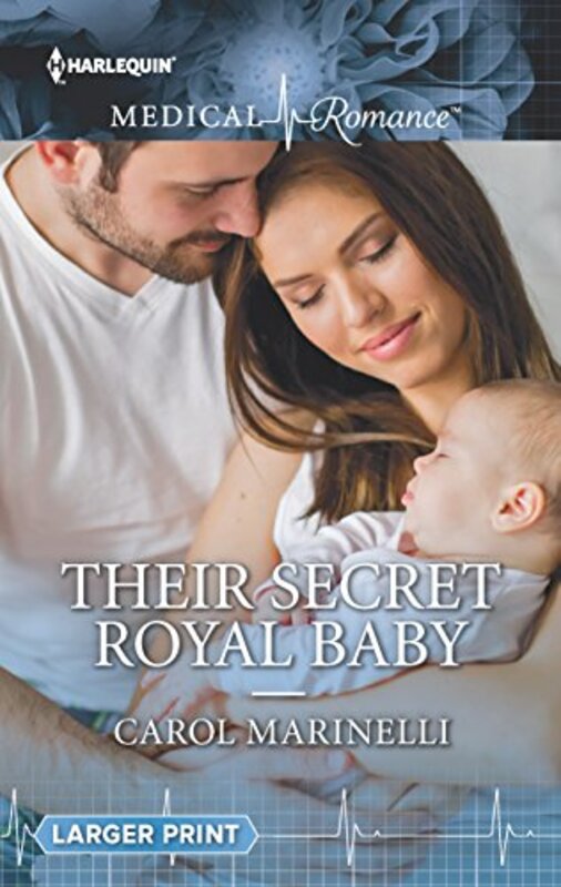 Book cover for "Their Secret Royal Baby" by Carol Marinelli