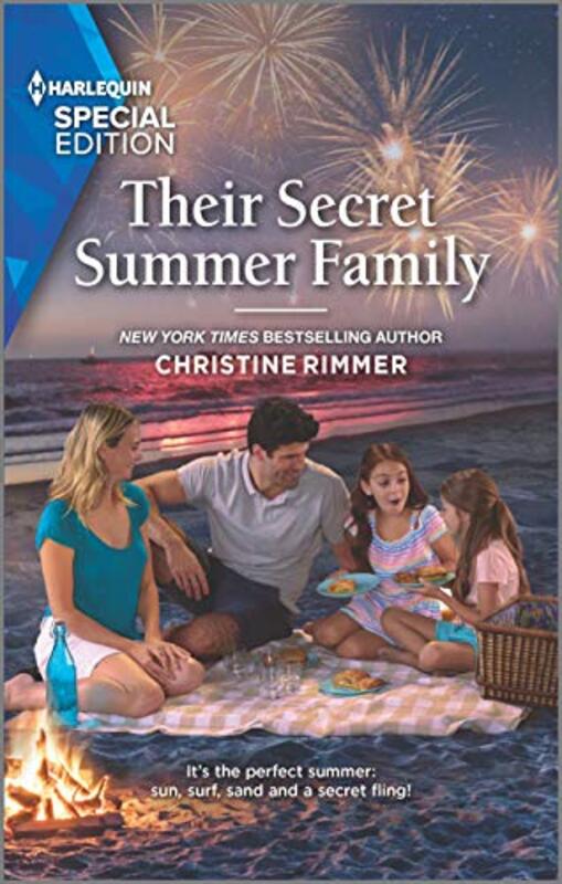 Book cover for "Their Secret Summer Family" by Christine Rimmer