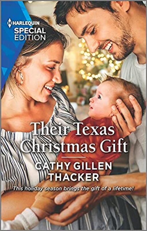Book cover for "Their Texas Christmas Gift" by Cathy Gillen Thacker