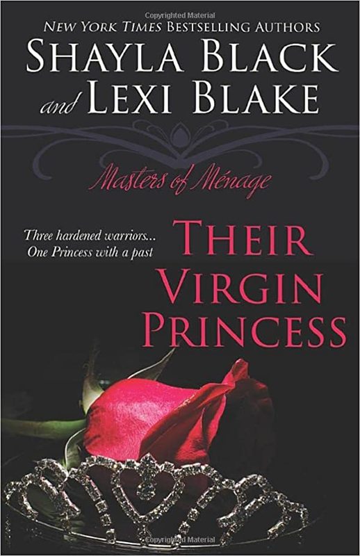 Book cover for "Their Virgin Princess" by Shayla Black