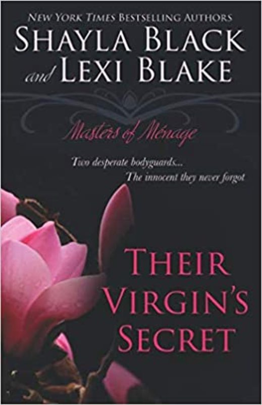 Book cover for "Their Virgin's Secret" by Shayla Black