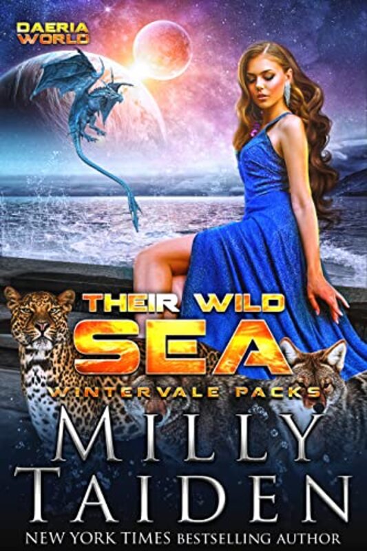 Book cover for "Their Wild Sea" by Milly Taiden