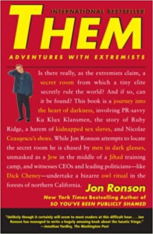 Book cover for "Them" by Jon Ronson