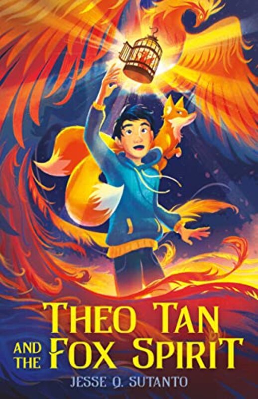 Book cover for "Theo Tan and the Fox Spirit" by Jesse Q Sutanto