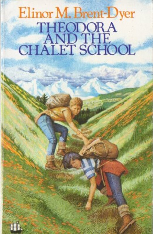 Book cover for "Theodora and the Chalet School" by Elinor M Brent Dyer