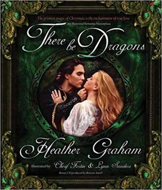 Book cover for "There Be Dragons" by Heather Graham