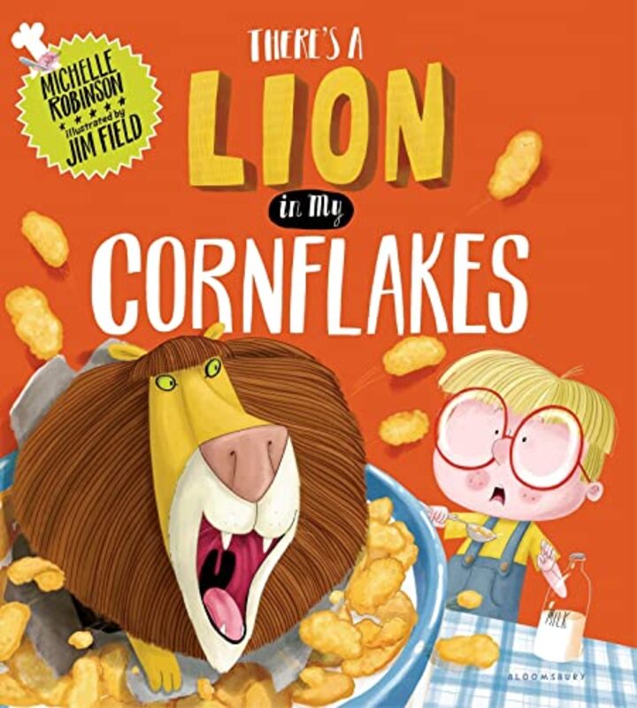 Book cover for "There's a Lion in My Cornflakes" by Jim Field