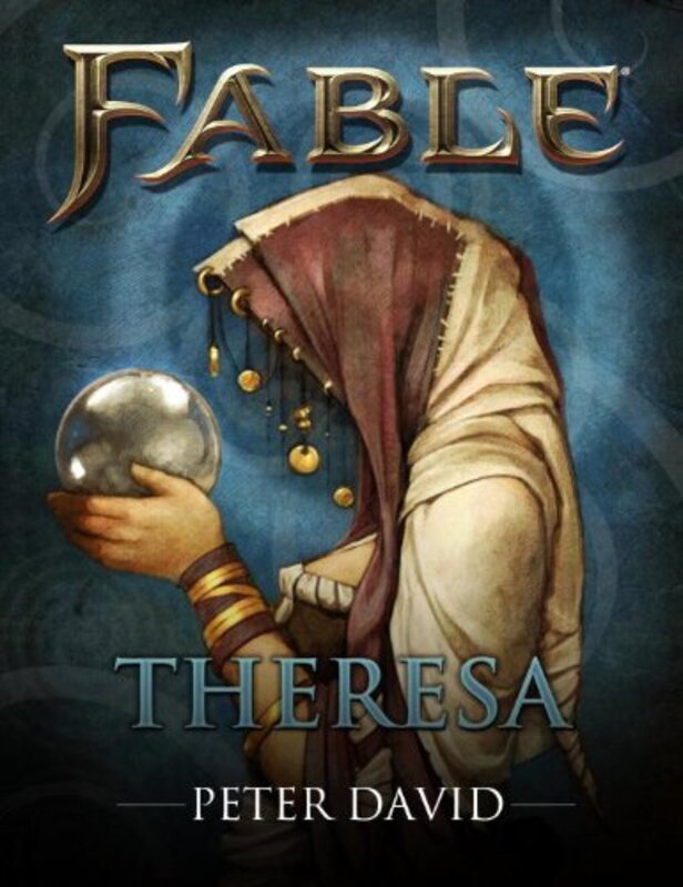 Book cover for "Theresa" by Peter David