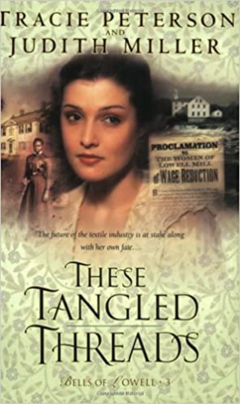 Book cover for "These Tangled Threads" by Judith Miller