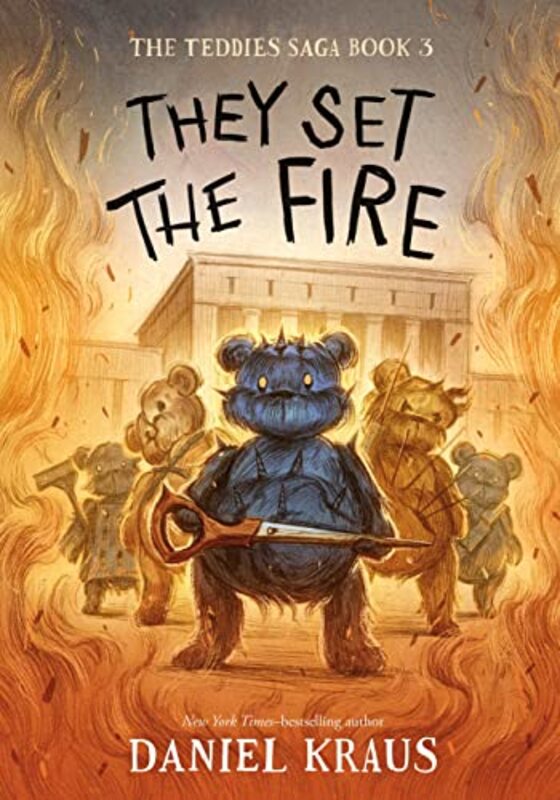 Book cover for "They Set the Fire" by Daniel Kraus
