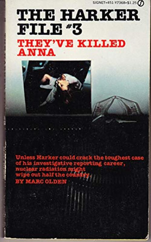 Book cover for "They've Killed Anna" by Marc Olden