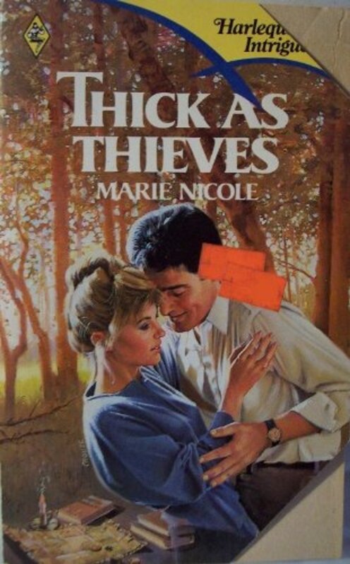 Book cover for "Thick As Thieves" by Marie Ferrarella