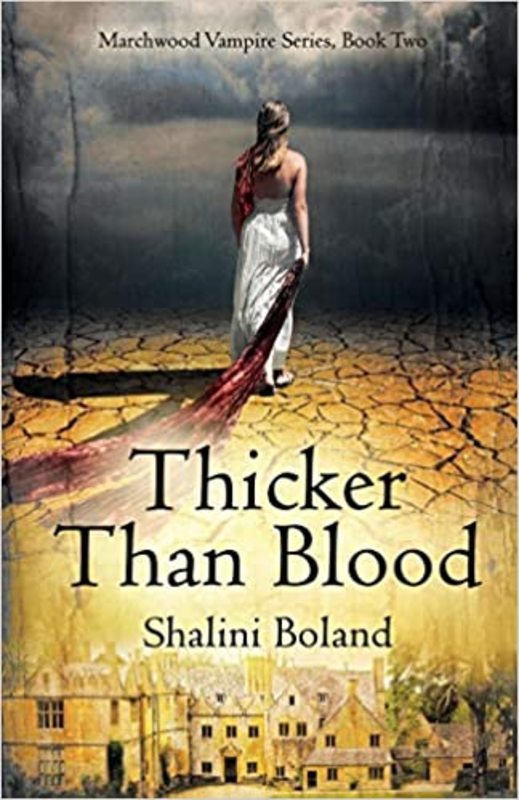 Book cover for "Thicker Than Blood" by Shalini Boland
