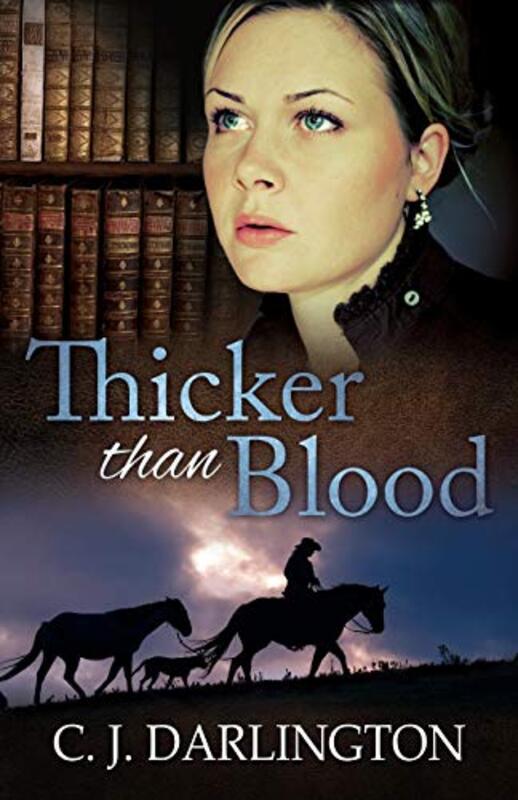 Book cover for "Thicker Than Blood" by Claire C Riley
