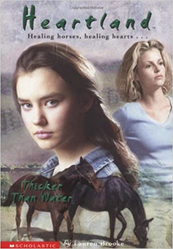 Book cover for "Thicker Than Water" by Lauren Brooke