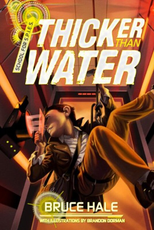 Book cover for "Thicker Than Water" by Bruce Hale