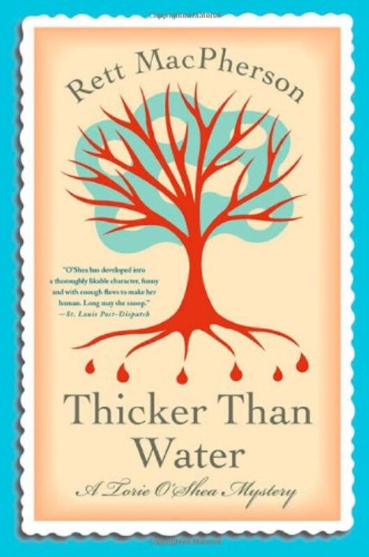 Book cover for "Thicker Than Water" by Rett MacPherson