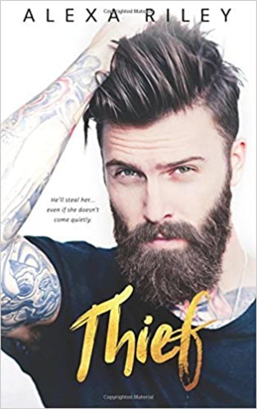 Book cover for "Thief" by Alexa Riley
