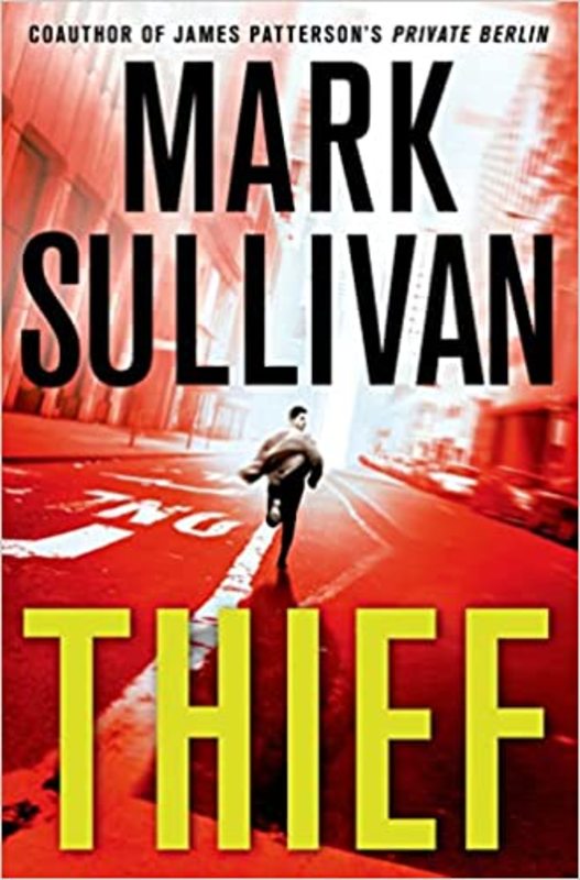 Book cover for "Thief" by Mark T Sullivan